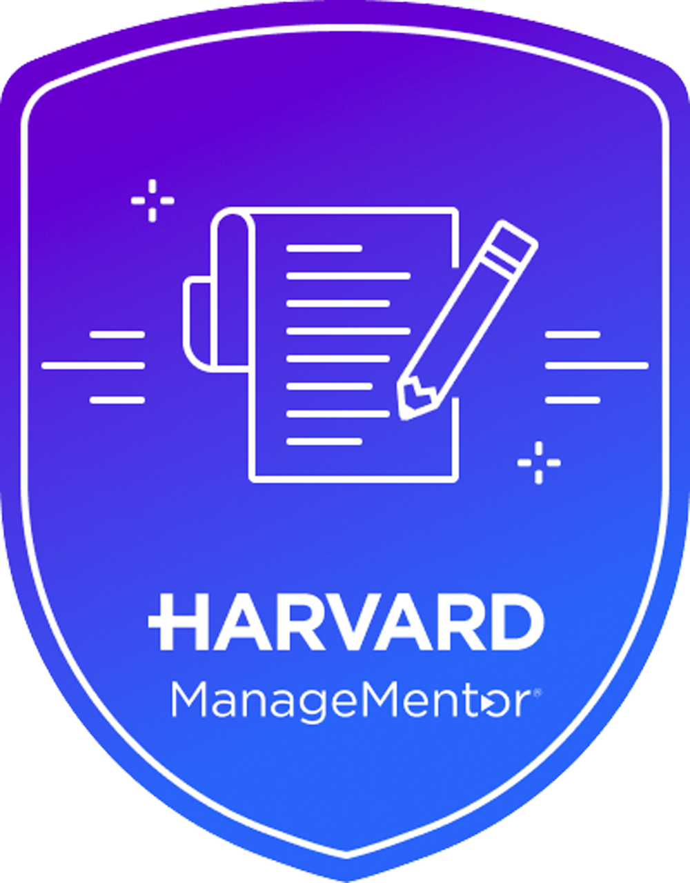 Harvard ManageMentor Writing Skills badge