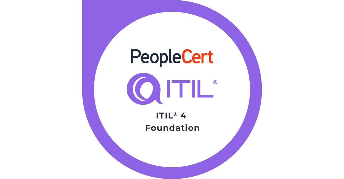 ITIL 4 Foundation Badge
